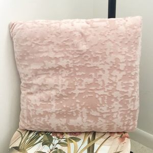 PINK VELVET PILLOW